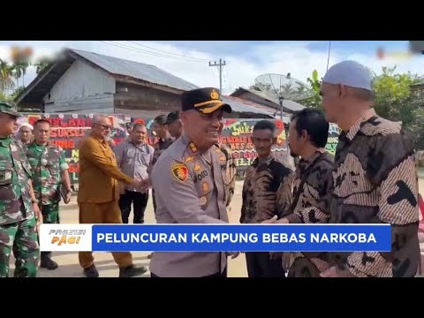POLRES ACEH BESAR LUNCURKAN KAMPUNG BEBAS NARKOBA