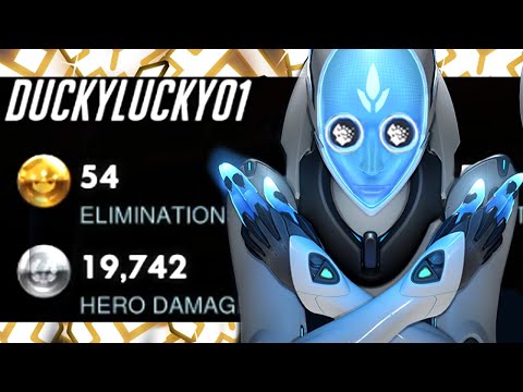 DANTEH ECHO GOD - 54 ELIMS! 78% ELIMS PARTICIPATION! [ OVERWATCH SEASON 26 TOP 500 ]