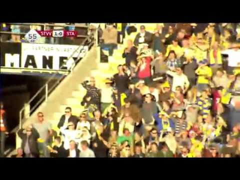 Sint-Truiden vs. Standard Liège  1 - 0  Goal Edmilson Junior (Pro League - 1 November 2015)