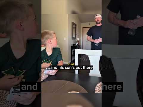 When a Dad Tests His Son With a Fake Neighborhood Situation