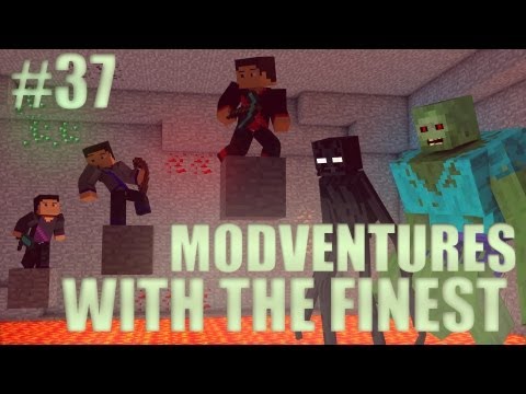 Minecraft: Modventure with the Finest - Ep. 37 - Running For My Life!