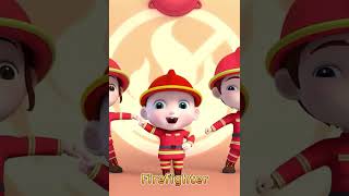 Download lagu I Want to Be A Firefighter [DANCE] | Pretend Play for Kids | Super JoJo Nursery Rhymes & Kids Songs mp3