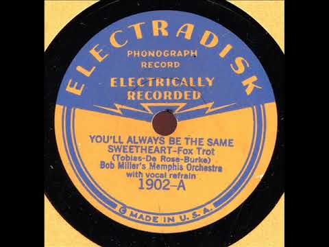 ELECT1902 TOM BERWICK YOU'LL ALWAYS BETHE SAME SWEETHEART