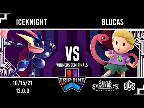 Tripoint Smash Ultimate 116 - Winners Semifinals - IceKnight(Greninja) Vs. Blucas(Lucas)