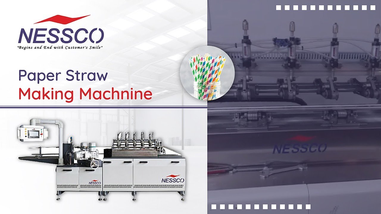 Paper Straw Making Machine | Nessco India