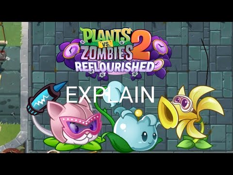 PvZ2 - Reflourished - Explain all plants in Steam Ages