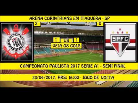 CAMPEONATO PAULISTA 2017 SERIE A1 CORINTHIANS 1 X ...