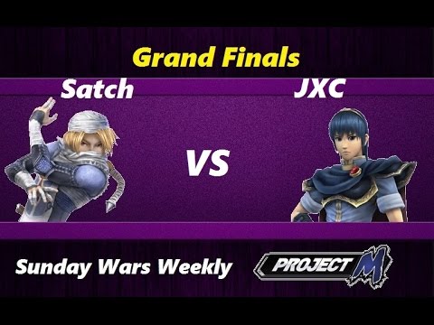 SWPM Grand Finals- Satch (Sheik) Vs. JXC (Marth/ZSS)