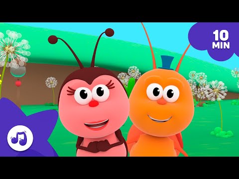 Canta y Baila 🌟 Los Clásicos Más Divertidos 🐞 Canciones Infantiles [10 min] | Bichikids