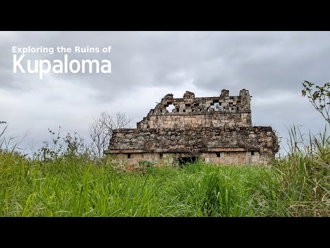 Biking to Kupaloma (Mayan ruins in the jungle of Yucatan, Mexico)