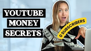 How to ACTUALLY Make Money on YouTube w/ ZERO Subscribers 🤑 | Tips for New YouTubers