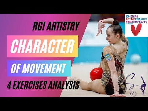 RGI Artistry - Character of movement - 4 exercises from WCh Valencia 2023