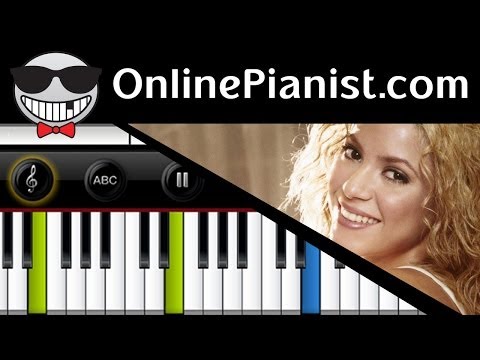 Shakira - Dare (La La La) 2014 FIFA World Cup Brazil - Piano Tutorial Full Song
