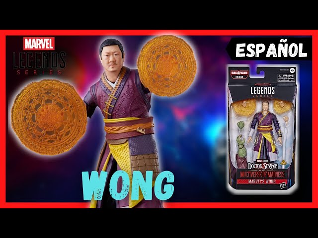 Vídeo relacionado con Hasbro Marvel Legends Series Doctor Strange in The Multiverse of Madness - Figura Coleccionable de Wong de 15 cm - 4 Accesorios y 1 Pieza de Figura para armar