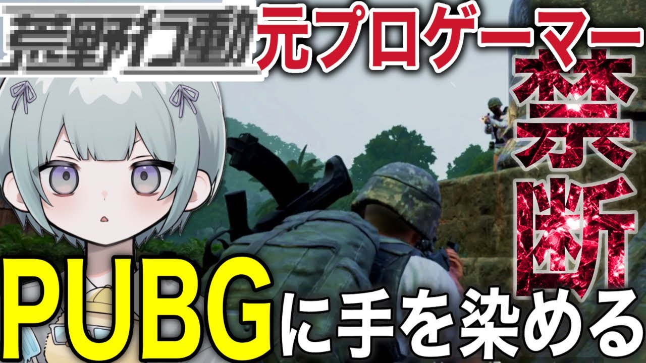 【禁断】荒野プロじゃなくなったのでP○BGに浮気してみた☆【Carla】 #crawin #荒野行動 #pubg