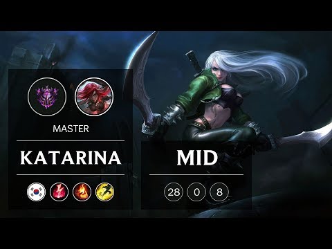 Katarina Mid vs Akali - KR Master Patch 9.3