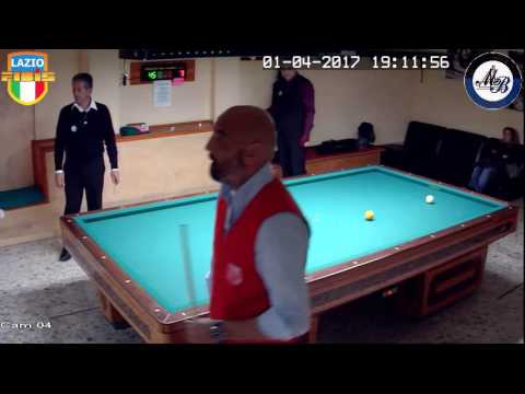 Latini vs Schiavo 3 Cat - 3ªProva Camp.Regionale - CSB Martino's Billiards(LT) 1/2Apr2017