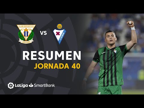Resumen de CD Leganés vs SD Eibar (2-3)