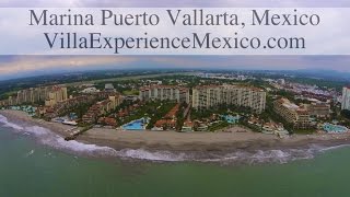 preview picture of video 'Marina Vallarta Aerial Beach Views & Best Vacation Rental Condo Portofino'