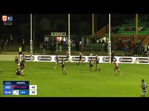 Rd 7 SANFL Snapshot - Central's Fraser Fort with a quick snap