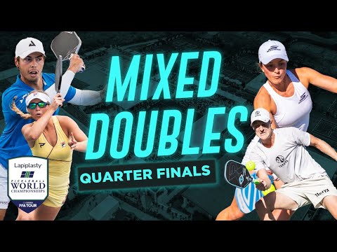 Waters/Johns vs Parenteau/Newman - Mixed Doubles QF | Lapiplasty Pickleball World Championships