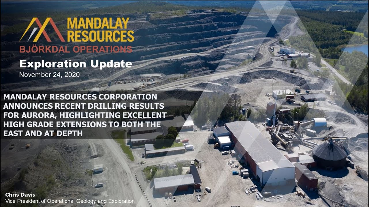 <span>25/11/2020</span><br>Highlighting High-grade Extensions Both the East and at Depth at Aurora, Björkdal: