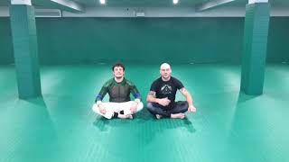 Kris Ratte - Instructor under Ryron & Rener Gracie - Guillotine Follow Up Top Shoulder Roll