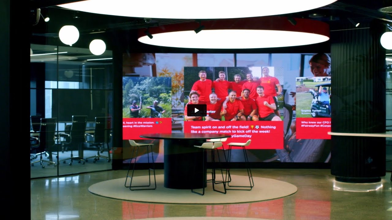 Workplace Communication Across Digital Signage, Meeting Room and Desktop Channels | Vibe.FYI