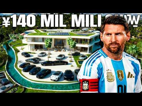 리오넬 메시: GOAT와 영광 뒤의 호화로운 세계