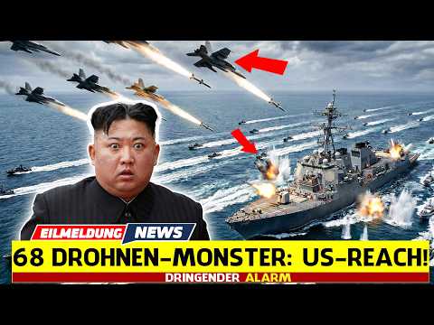 14:30 Uhr! Nordkorea schickt 68 Drohnenboote – US-Zerstörer schlägt zurück!