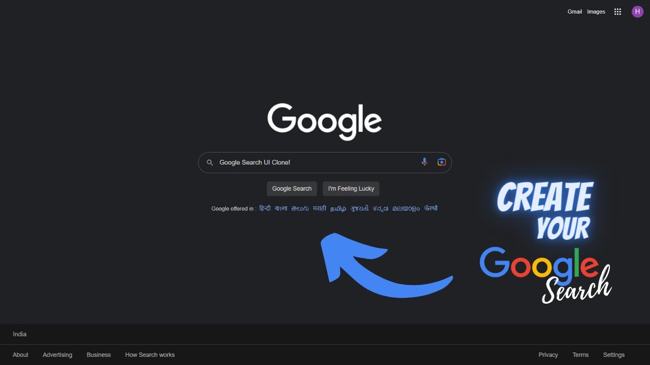 Clone the Google Search UI Page Using HTML and CSS: A Step-by-Step Tutorial