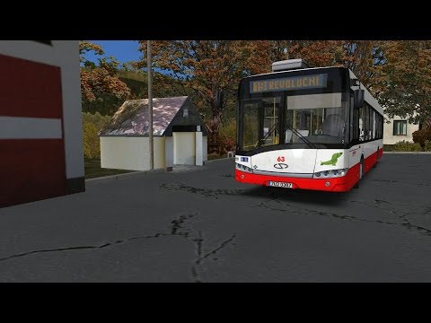 OMSI 2 - Ústí nad Labem • linka 19 - Divadlo → Ryjice • Solaris Urbino 12 JKZ