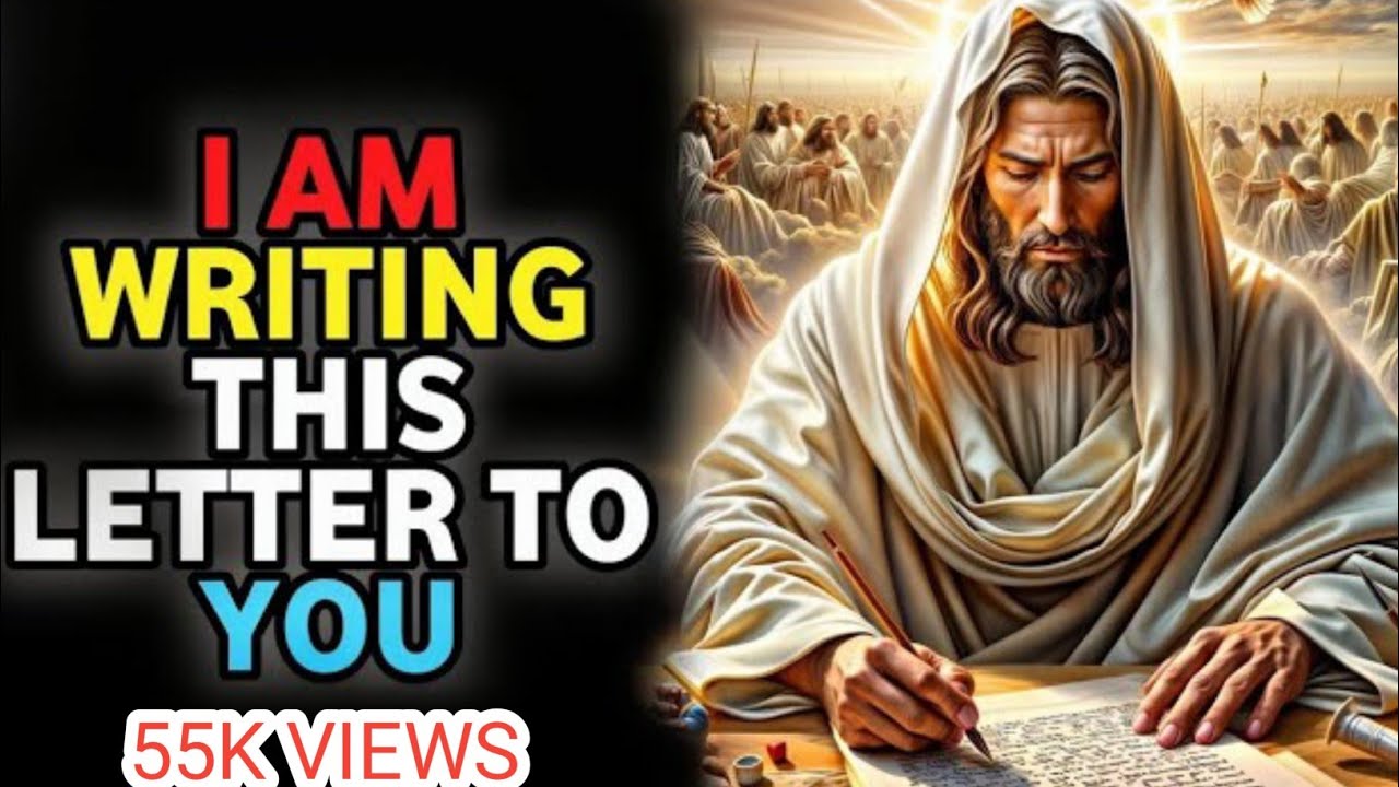God Message for you today :I AM WRITING THIS LETTER TO YOU I CAN DO. | God Message | Jesus