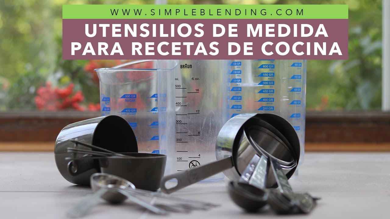 Watch Now UTENSILIOS DE MEDIDA APRA INGREDIENTES DE RECETAS | Jarras, tazas y cucharillas UTENSILIOS DE MEDIDA APRA INGREDIENTES DE RECETAS | Jarras, tazas y cucharillas