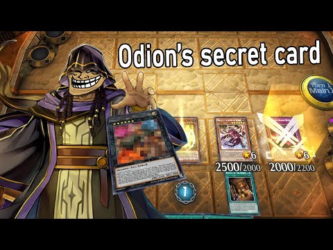Xyz Secret Support Card for Odion?! This Is Crazy!