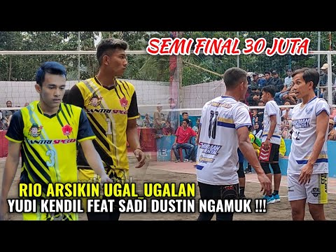 SEMI FINAL TARKAM 30 JUTA,YUDI KENDIL FT SADI VS IRWAN FT RIO ASRIKIN😱