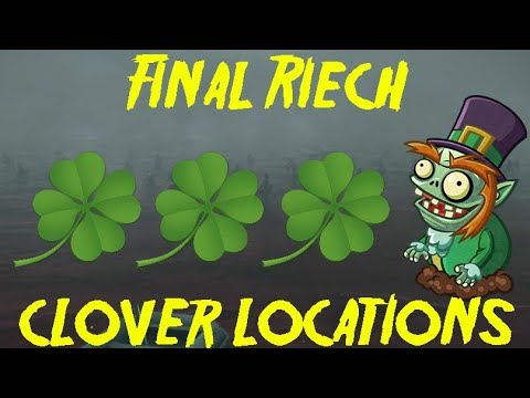 WWII Zombies Final Reich - Clover Locations