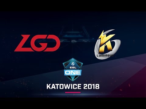 Dota 2 - LGD vs Keen.L - Game 3 - Ro4 - ESL One Katowice 2018 CN Qualifier