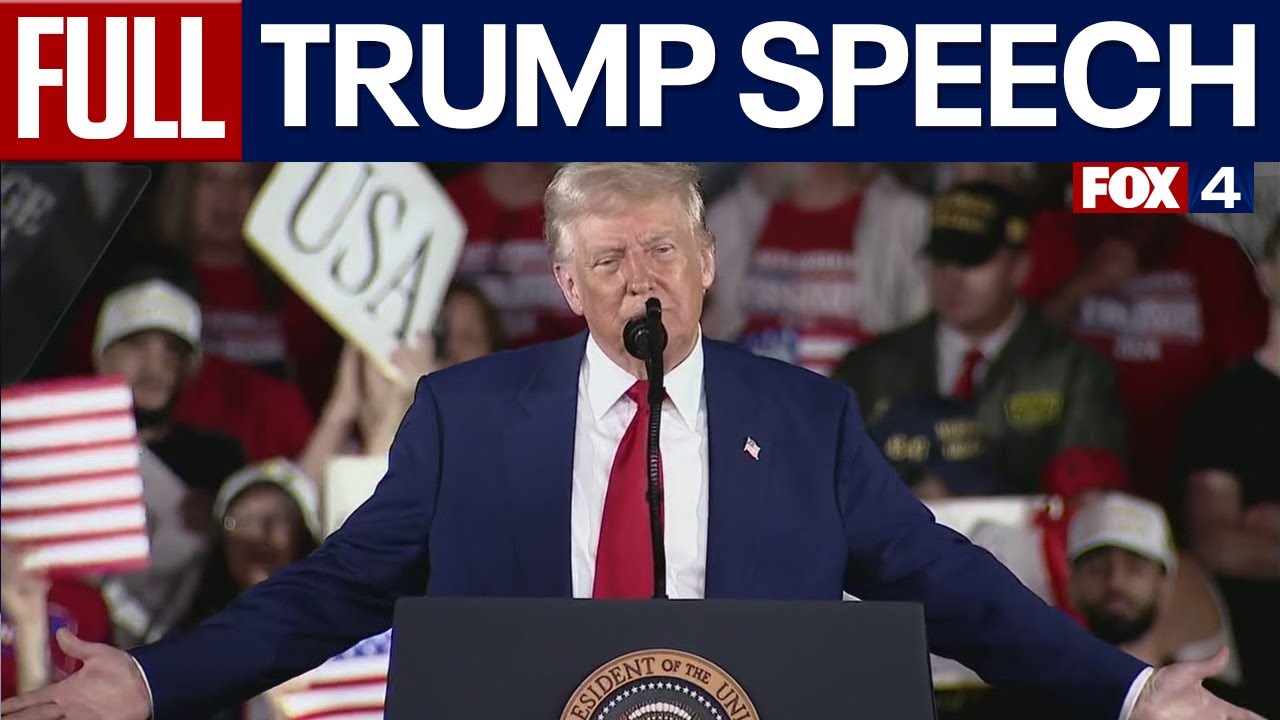 Trump speech on first 100 days in office: FULL SPEECH