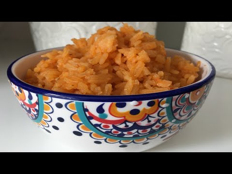 Spanish Rice | Pink Rice | Arroz Mexicano | Mexican Rice