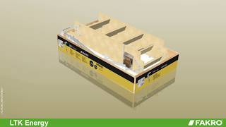 Schody strychowe FAKRO LTK Energy 70x100/280 (Foto 0)