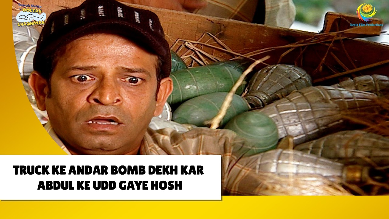 Bomb Se Bhara Truck Darr Gaya Abdul !  | Haste Raho Hasate Raho! | Taarak Mehta ka Ooltah Chashmah