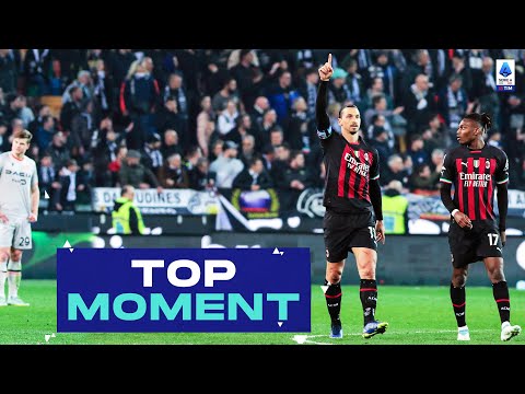 Zlatan Ibrahimovic breaks Serie A record | Top Moment | Udinese-Milan | Serie A 2022/23