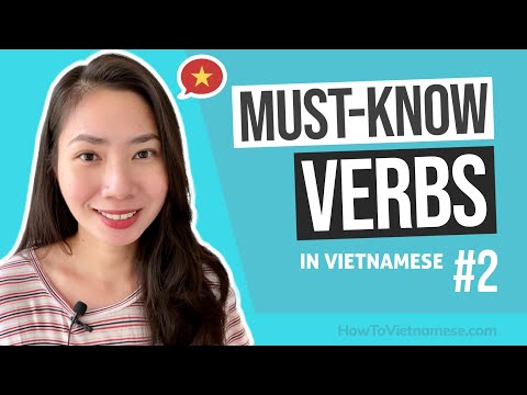 10 Common Vietnamese VERBS That Every Beginner Must Know! #2