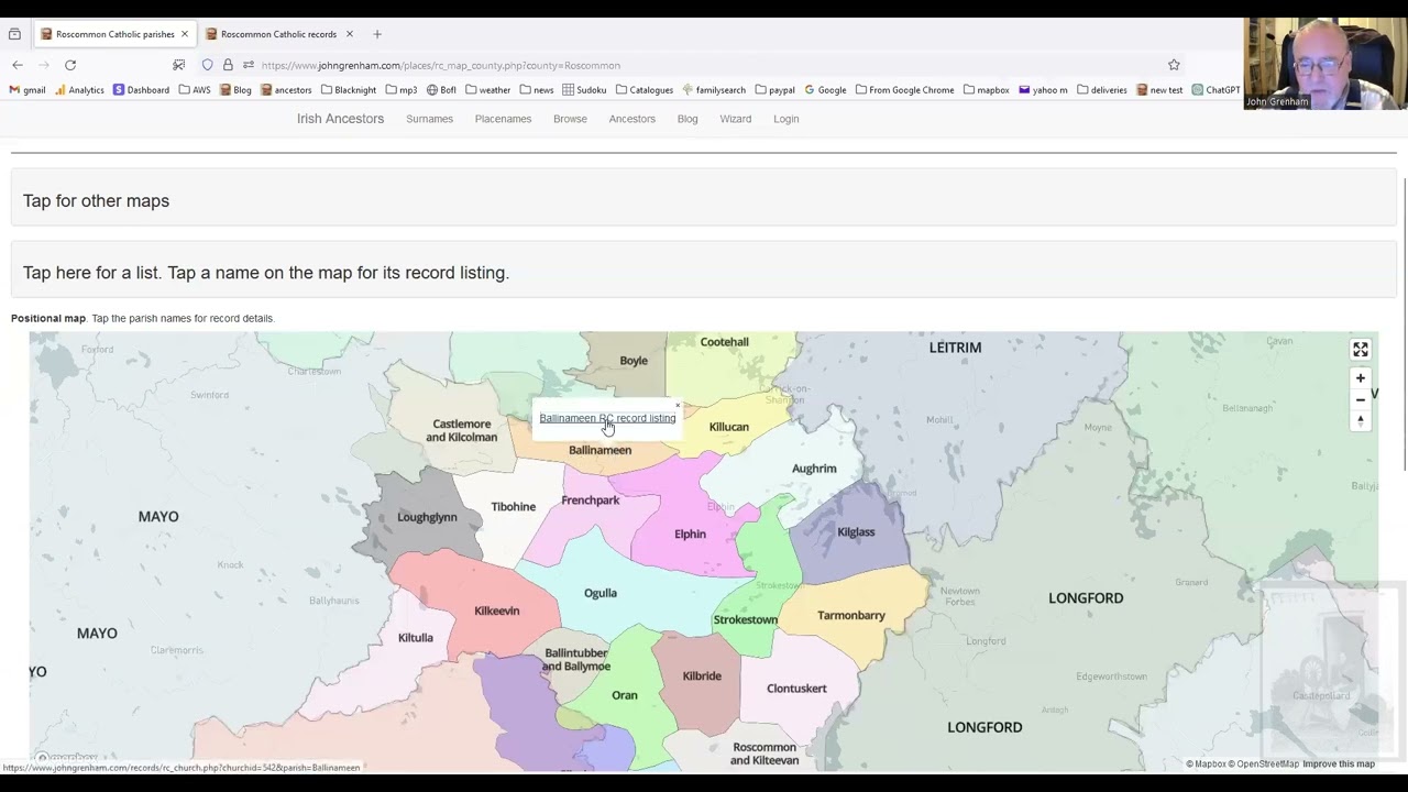 New Catholic parish maps