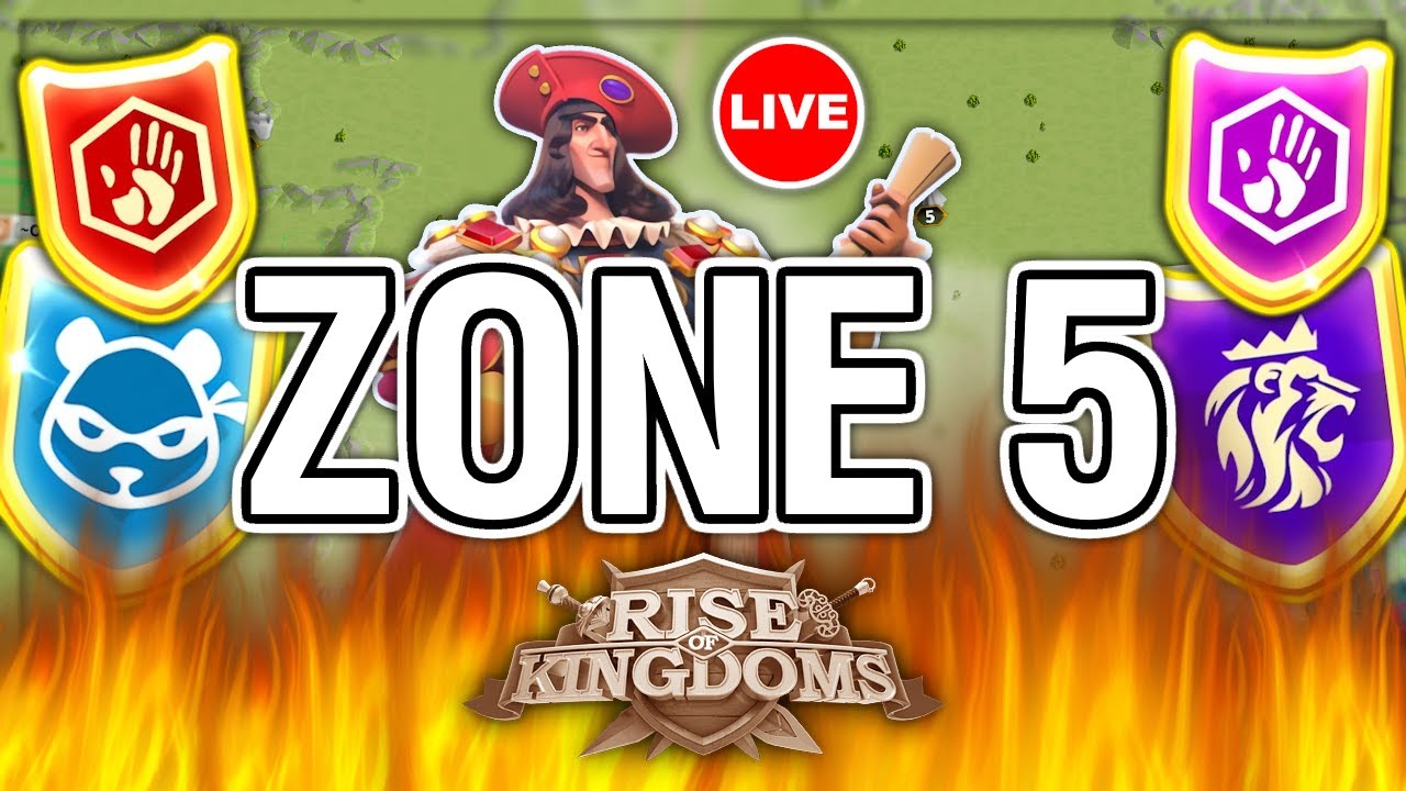 🔴 LES PREMIERS FIGHTS DU KVK : 2217 VS 1079 (ZONE 5) | RISE OF KINGDOMS FR