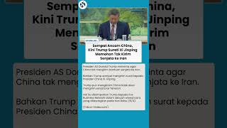 Frustasi! Sempat Ancam China, Kini Trump Surati Xi Jinping Memohon Tak Kirim Senjata ke Iran