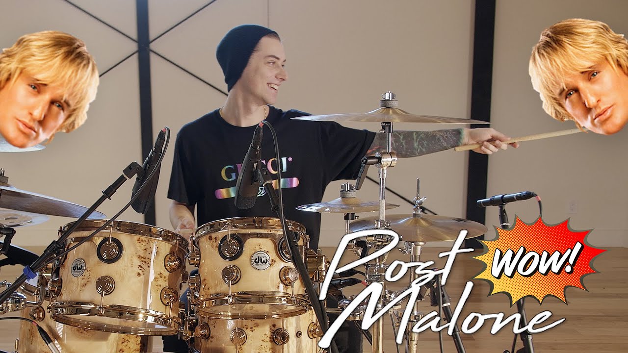 Luke Holland - Post Malone - 'Wow' Drum Remix