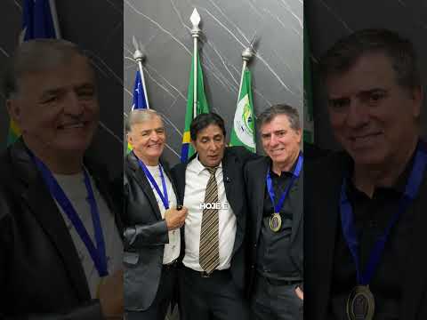 paschoal e Capella, recebendo uma homenagem na cidade de Acreúna Go, pelo aniversário de 50 anos.