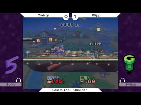 Blacklisted 5 Top 48 LR5 - Twisty (Wario) vs. Flipp (Falco, Snake)